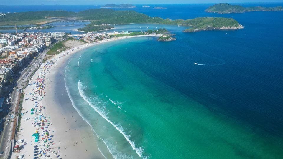 Foto da Praia do Forte em Cabo Frio